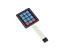 Membrane Keypad 3x4 with 7Pin Dupont Connector on Flexi Cable [HKD 3X4 MEMBRANE KEYPAD]