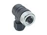M12 Circular Connector, Female, Right Angle,
5 Pole, Screw Terminal, PG9 Cable Entry [RKCW 5/9]