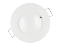 Microwave Ceiling Mount Motion Sensor 360°, 16M Detection Distance, Identify Day & Night Automatically, 3-2000 Lux Adjustable, Time Delay and Ambient Light Adjustment, 220~240VAC, IP20 [MAJ MS363]