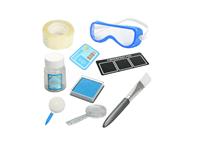 Childrens Educational Toy, Fingerprint Verification Analysis Kit. Items Included In Set:plastic Jar, Stamp Pad, Brush, Magnifier, Goggles, Blower, Fingerprint Pad, Clear Adhesive Tape, ID Card, Case Record Card. Packing Size: 21x18x6cm Package Weight: 20 [EDU-TOY BMT FINGERPRINT ANALYSIS]