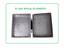 Aluminium Alloy Waterproof Enclosure with Hinge, Rated IP66, Size: 280x220x90 mm, Weight 1815g, Impact Strength Rating IK08, Box Body and Cover Fixed with Stainless Screws, Silicone Foam Seal. Good, Dustproof & Airtight Performance. Max Temperature:-40°C [XY-ENC WPA36-03 HRMSPH]