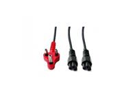 Power Cable 2x Clover to 3P Dedicated Plugtop 2.8m [PWR CAB 2XCLOVER 3PD PLGT 2.8M]