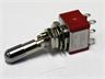 Miniature Toggle Switch • Form : DPDT-1-N-1 • 5A-120 VAC • Solder-Lug • Locking-Lever Actuator [8011-LKBQ]