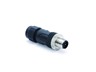 Circular Connector M12 A COD Cable Male Straight. 5 Pole Screw. Clamp Terminal PG7 Cable Entry - Shielded with SHLD. Ring IP67 [CM12AM5S-CW/7-SH]