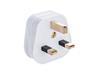 Crabtree Plugtop 13A 3Pin UK-Type Fused White [CRBT 7222]