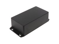 Diecast Alluminium Black 153 X 83 X 52MM + Flanged Lid [1590P1FLBK]