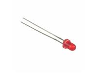 LED DIFF DOME 3MM RED [LED3100RD]