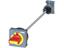 SIRIUS Door-Coupling Rotary Operating Mechanism Emergency OFF, Size S00...S3 330 mm Shaft [3RV2926-1L]