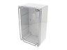 Polycarb Enclosure 200 x 120 x 90mm Clear Lid Grey Body IP66 [1554U2GYCL]