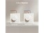 Aqara Dimmer Switch H2 EU White, 2-in1 Neutral, Compatible with Apple Home, Alexa, Google Home & Matter, Thread/Zigbee Protocol, Rated Load:Incandescent/Halogen 300W, Dimmable LED/CFL 200W, 220~240Vac 50/60hz, 86x86x55x45mm [AQARA DIMMER SWITCH H2 EU-W]