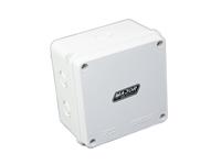 Junction Box with Knock Outs (100mm x 100mm x 70mm) IP55 [VETI VJ10107G]