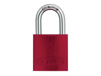 ABUS Industrial Safety Padlock Blue, Aluminium Body, Width:39mm, Shackle Diameter:6.5mm, Vertical Clearance:26.5mm, Locking Type:Key, Depth:19mm, Height:74mm, Shackle:Stainless Steel, Weight:113g [ABUS PADLOCK 72/40 RED]