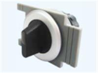 Selector Switch Actuator Illuminated • 35mm Flush Bezel • 3 pos., Left and Right Latching V-90° [SI358L3W]