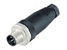 Circualar Connector Power M12 A COD Cable Male Straigh. 5 Pole Screw Termination for Max 0,75mm Square. Wire Cable Entry 4-6mm 4A-125V IP67 [99-0437-14-05]