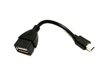 USB Cable A-Type Female to Mini USB 5P 10cm Lead [USB CABLE 10CM AF-MINI USB #TT]