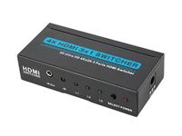 HDMI Switcher 1.4, 3 HDMI Inputs, 1 HDMI Output, 3D Compatible, 4Kx2K, Supports High Definition 1080P up to 4090x2160 Super Resolution, Includes 5VDC 1A Power Adapter [HDMI SWITCHER CST-303A]