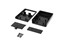 ABS Enclosure With Battery Door 90X65X27 Black [1593PBK]