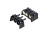 Sliding Gate Contact In-Line 3 Way, Heavy Duty Design For all Weather Types, Effective Short to Earth Detection Over Sliding Gates, 2 Live & 1 Earth Connectors with Lugs [EF EA-SGC193W]