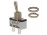 15A 250VAC Toggle Switch with Quick Connect Terminals and Metal Lever [631H/2]