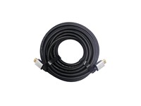 HDMI 20m , Premium High Speed Cable , HDTV4k 2.0v ,24k Gold - Plated Connector, Aluminum Alloy Housing, Can Maintain Accurate Auxiliary And High Durability. 4k@50/60, (2160p) – This Is Four Times The Clarity [HDMI-HDMI 20M 4K PREM CSTV2.0 T1]