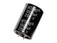 Capacitor Electrolytic Snap-in 25 x 30mm [100UF 450VRSMS]