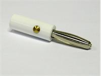 4mm Banana Plug • White [RA12 WHITE]