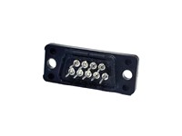 D-SUB 9W Male PCB Straight Stamped Pin Plastic Housing [DE9POL2PE]