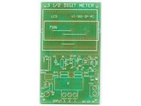 3 1/2 Digit LCD Panel Meter Kit
• Function Group : Instruments / Measuring etc. [KIT34]