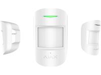 Wireless Indoor Pet Immune Motion & Glass Break Detector Upto 9m , Recommended Installation Height:2.4m, Detection Angles: Horizontal~88.5° / Vertical: 80°, Upto 12m Motion Detection, 110×65×50 mm, 92kg [AJAX COMBI PROTECT]