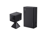 EZVIZ Smart Home Indoor Battery Camera & Power Partner Kit 4G, 3MP 4mm LENS, 8M IR, 1/2.8” CMOS, 3D DNR, H.265/H.264, Magnetic Base, AI Powered Human Shape Detection, Two-Way Talk, Supports Micro SD up to 512GB, Type-C, Black [EZVIZ CS-CB2/PB-R105-BK]