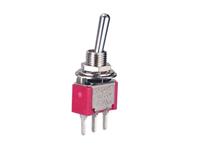 Miniature Toggle Switch SPDT ON-ON PCB 2A 250VAC/5A 120VAC [8013PCB-SH]
