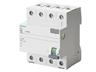 Siemens Sentron Residual Current Operated Circuit Breaker, 4-pole, Type AC, In: 63 A, 300 mA, Un AC: 400 V [5SV4646-0]