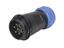 Circular Connector Plastic IP68 Screw Lock Cable End Plug 4 Pol Male Solder Termination 25A CABLE OD=13-16MM (NO CAP) [XY-CC290-4P-1N]