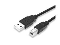 Printer Cable USB 3m- USB A Male to B Male Black [PRINTER CABLE USB 3M BLK]