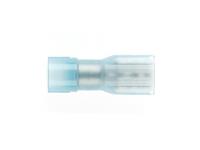 Fully Insulated Disconnect Lug • Female • 6.4mm Stud • for Wire Range : 1.17 to 3.24 mm² • Blue [LSFF163]
