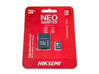 Hiksemi Neo Micro SD Card 16GB + Adapter Class 10 , Max Read Speed:92MB/s , Max Write Speed:10MB/s , Compatible with MicroSDHC、MicroSDXC、MicroSDHC UHS-I & MicroSDXC UHS-I Host Devices [HKV HS-TFC1-16GB+ADPT]