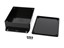 ABS Enclosure 121X94X34 Black Flange Bottom [1591GF2SBK]