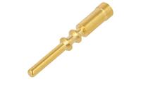 Circular Connector M23 Power Male Crimp Machined Contacts - 2mm for 0,75-2,5mm Square Wire [7010942001]