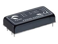 40W DC-DC Converter with 4:1 Wide Input Range, 43-160VDC Input Voltage and 12V Output Voltage [FED40-110S12W]