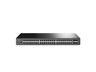 TP-LINK Jetstream 48 Port Gigabit L2 Managed Switch with 4xGIGABIT SFP Slots, 1×RJ45, 1×Micro-USB-C, Switching Capacity:104Gbps, FLASH:32MB , DRAM:256MB, 100~240VAC~50/60Hz, Max PWR:32.8W, 440×220×44mm [TP-LINK SG3452]