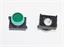 Push Button Actuator Illuminated Momentary • Green Raised Lens • Green 30mm Bezel [P302MGG]