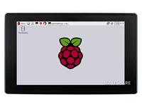 7Inch Capacitive Touch Screen LCD (H) with Case, 1024×600, HDMI, IPS. SUPPORTS: RASPBIAN, 5-Points Touch, Ubuntu / Kali / Win10 IoT, Single Point Touch, Retropie-all Driver Free [WVS 7IN  CTOUCH DISPL+C 1024X600]