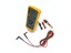 Industrial Multimeter 1000V 10A AC/DC (20A for 30 Seconds Max), True RMS, RES:50MΩ, CAP:9,999 µF, FREQ:200KHz, Duty Cycle:99.9%, Temp:-200.0°C~1090°C, Conductance:60.00nS, Diode:3V, Resolution:1MV, EN 61010–1 to 1000V CATIII, 600V CATIV, 355g [FLUKE 87-V]