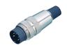 19 way Male Cable Connector with IP40 60V 3A Screw Locking and Solder termination cable outlet 6~7.8mm [09-0343-02-19]