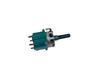 Panel Potentiometer 10K Log 250mW with Form 2A Push Pull Switch - 1/4" (6,35mm) x 20mm Flatted Plastic Shaft - 25mm OD [POT 10K LOG /SWITCH]