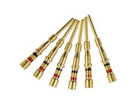 Crimp Contact Male 20AWG for MIL- DTL 26482 Ser 1 / C26500/C26518 Connectors. Bin code Red Yellow Black (850-697) [M39029/31-240]