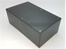ABS Plastic Box with Screw Lid in Black L-202mm x W-122mm x H-77mm [ABSE55 BLACK]