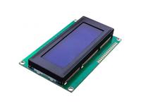 20 Character by 4 Line I2C LCD Module with White Characters and Blue LED Backlight [CMU 20X4 I2C SERIAL LCD]
