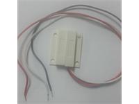 Ivory Mini Magnetic Switch N/O N/C with wire leads 3-WIRE ~12MM Contact Gap, Size: 34×8.3mm [MAG N/O N/C IVORY WITH LEAD]