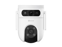 Ezviz Smart Home WiFi Camera Pan & Tilt Dual Lens 5MP 30m IR, 1/2.7” CMOS, H2.65, PAN:350°, Tilt:80°, 3D DNR, WDR, Human/Vehicle Shape Detection, Two Way Talk, Dual 3K, Supports Micro SD up to 512GB, 1xRJ45 10/100M Port, PSU12V1.5A [EZVIZ CS-H9C-R100-8G55WKFL]